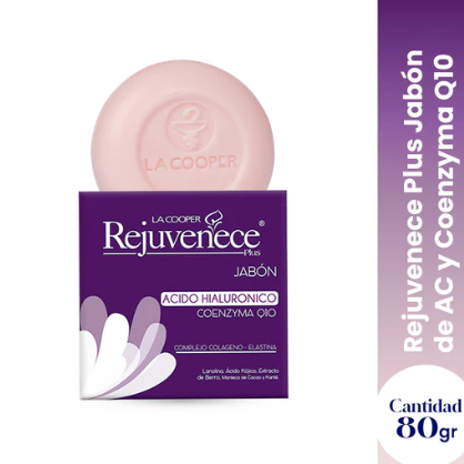 PACK X 12 - Jabón Rejuvenece con Acido Hialuronico & Coenzima Q10