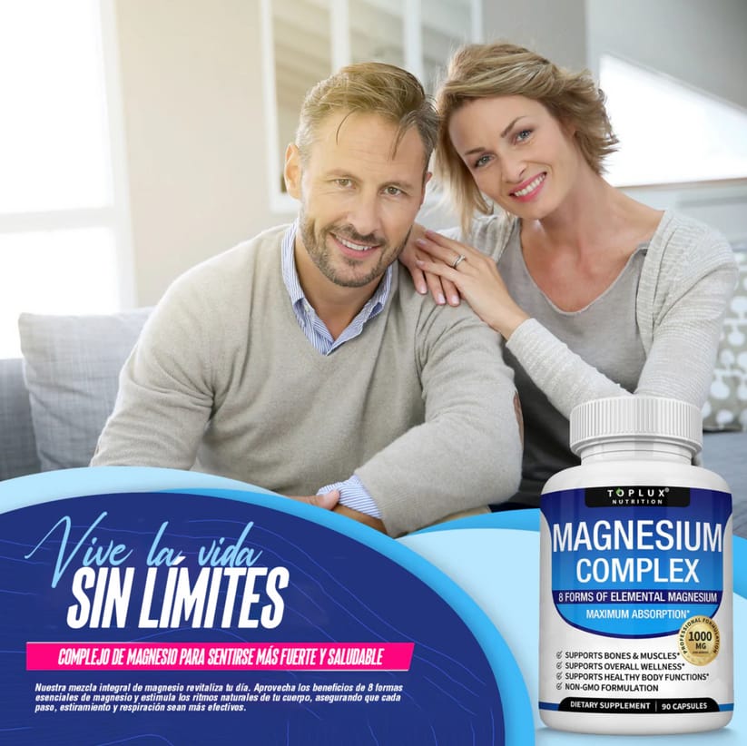Suplemento de Complejo de MAGNESIO x 60 tab.